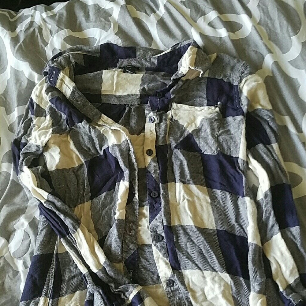 Plaid Button Up